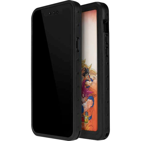 Dragon Ball Super Goku Evolution iPhone 15 Pro Waterproof Case